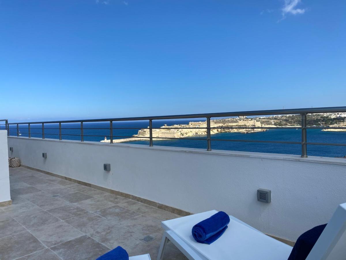 Valletta Luxury 4-Bedroom Duplex With Stunning Sea Views Private Terrace And Jacuzzi Dış mekan fotoğraf