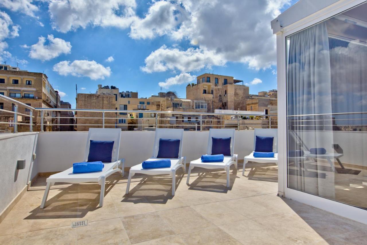 Valletta Luxury 4-Bedroom Duplex With Stunning Sea Views Private Terrace And Jacuzzi Dış mekan fotoğraf