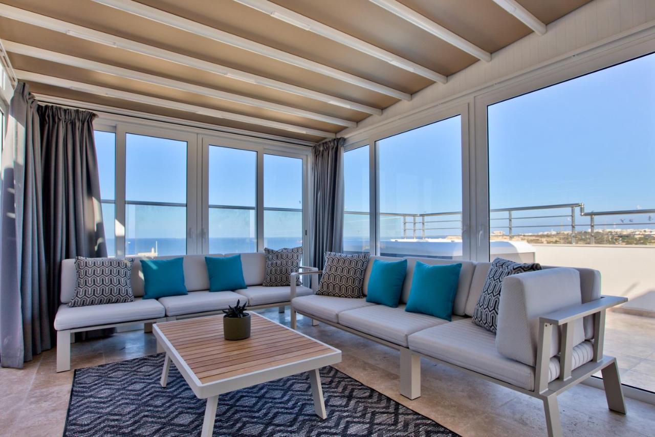 Valletta Luxury 4-Bedroom Duplex With Stunning Sea Views Private Terrace And Jacuzzi Dış mekan fotoğraf